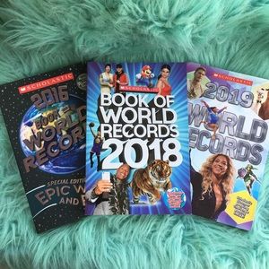 Book of World Records x 3